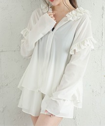 ラッフルラッシュガードセットアップ