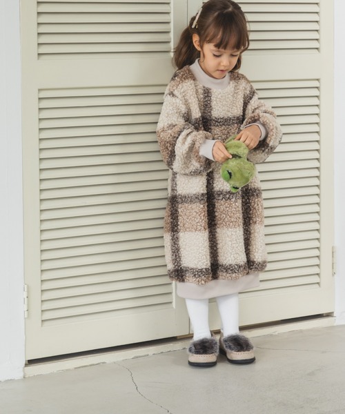 pairmanon（ペアマノン）の「シープボア チュニック ワンピース