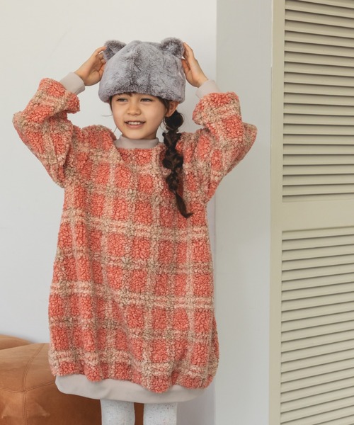 pairmanon（ペアマノン）の「シープボア チュニック ワンピース