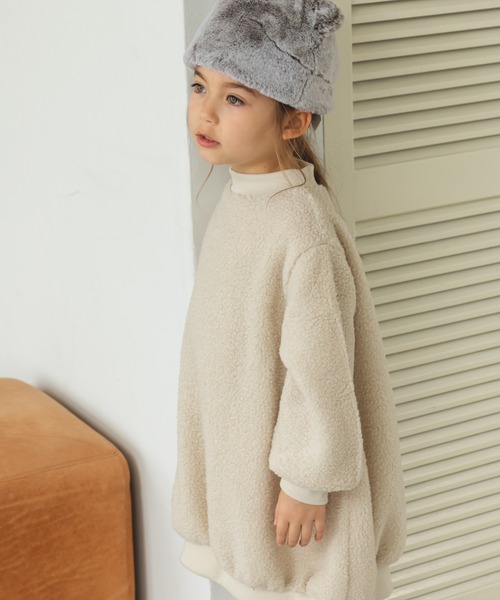 pairmanon（ペアマノン）の「シープボア チュニック ワンピース