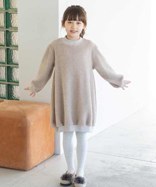 pairmanon（ペアマノン）の「シープボア チュニック ワンピース