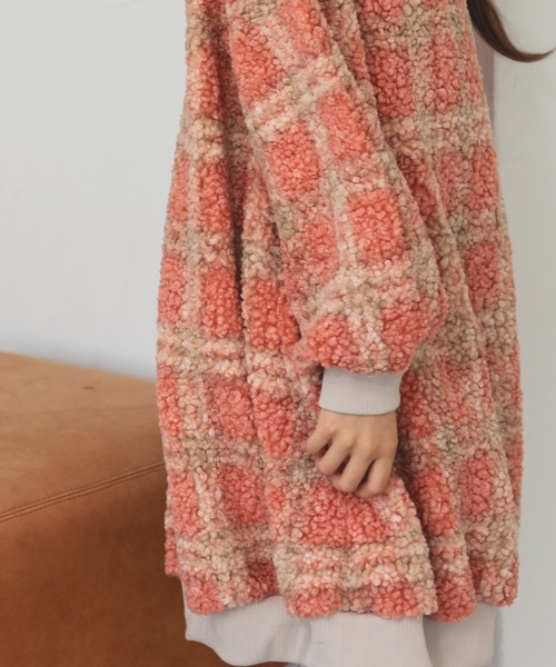 pairmanon（ペアマノン）の「シープボア チュニック ワンピース