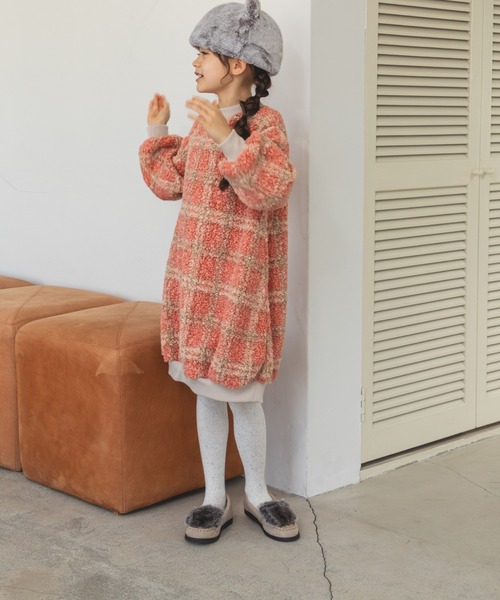 pairmanon（ペアマノン）の「シープボア チュニック ワンピース