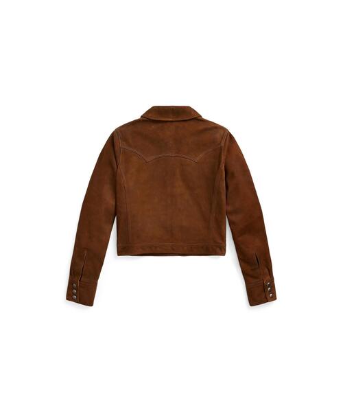RRL(ダブル アール エル)の「(限定コレクション)シープスキン ジャケット(その他アウター・レディース・ブラウン・1/2/3/4)」の7枚目の写真