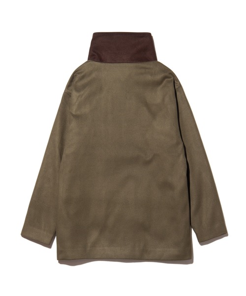 glamb（グラム）の「Spared Neck Coat / スペアードネックコート（ピーコート・メンズ・カーキ/ブラック・S/L/M）」の17枚目の写真