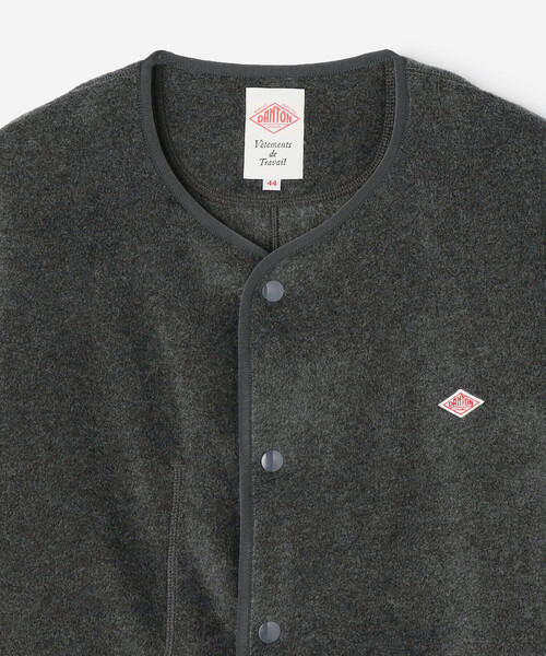 DANTON（ダントン）の「DANTON | フリース カラーレスジャケット