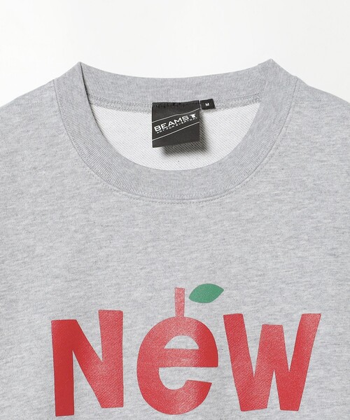 BEAMS T（ビームスティー）の「BEAMS T / NEW YORK クルーネック スウェット（スウェット・メンズ・ブラック/グレー・LARGE/MEDIUM/SMALL/X-LARGE）」の4枚目の写真
