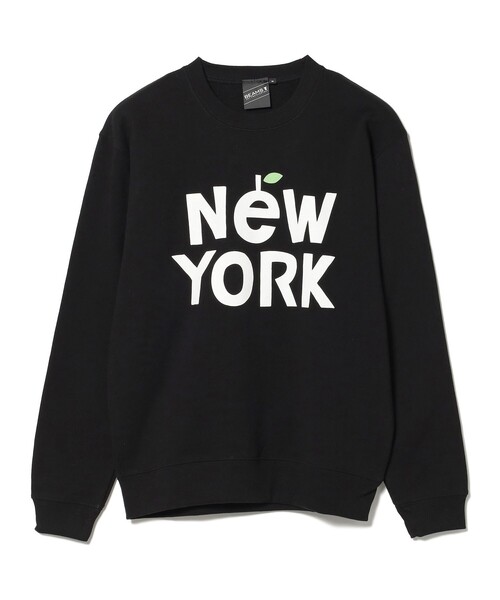 BEAMS T（ビームスティー）の「BEAMS T / NEW YORK クルーネック スウェット（スウェット・メンズ・ブラック/グレー・LARGE/MEDIUM/SMALL/X-LARGE）」の8枚目の写真