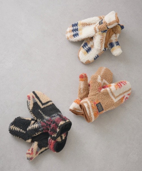 PENDLETON（ペンドルトン）の「【PENDLETON】ボアミトン手袋 /PDT-000-233019（手袋・メンズ・ブラック/ブラウン/オフホワイト/ブラウン系その他2/ホワイト系その他2/ブラック系その他2・FREE）」の16枚目の写真