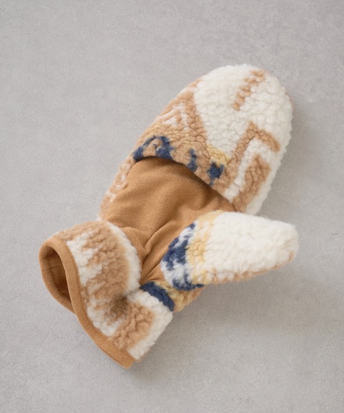 PENDLETON（ペンドルトン）の「【PENDLETON】ボアミトン手袋 /PDT-000-233019（手袋・メンズ・ブラック/ブラウン/オフホワイト/ブラウン系その他2/ホワイト系その他2/ブラック系その他2・FREE）」の20枚目の写真