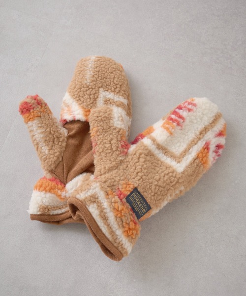 PENDLETON（ペンドルトン）の「【PENDLETON】ボアミトン手袋 /PDT-000-233019（手袋・メンズ・ブラック/ブラウン/オフホワイト/ブラウン系その他2/ホワイト系その他2/ブラック系その他2・FREE）」の15枚目の写真