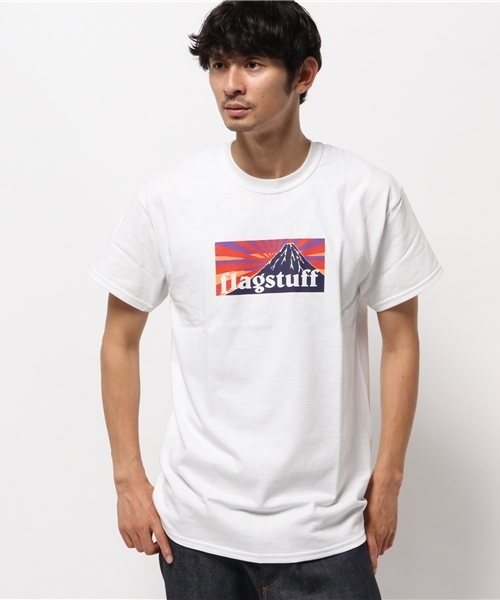 BEAMS T（ビームスティー）の「F-LAGSTUF-F / BOX ロゴ Tシャツ（15AW)（Tシャツ/カットソー・メンズ・ホワイト・X-LARGE/MEDIUM/LARGE/SMALL）」の2枚目の写真