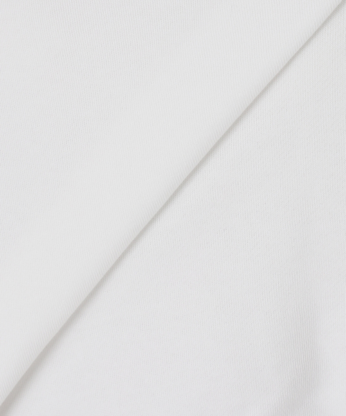 PRE_(プレ)の「【PRE_/プレ】別注cropped Big sleeve sweat Pullover(スウェット・レディース・チャコールグレー/ホワイト・FREE)」の5枚目の写真