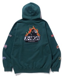 XLARGE | XLARGE × HIGH COMPANY PULLOVER HOODED SWEAT(パーカー)
