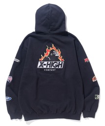 XLARGE | XLARGE × HIGH COMPANY PULLOVER HOODED SWEAT(パーカー)