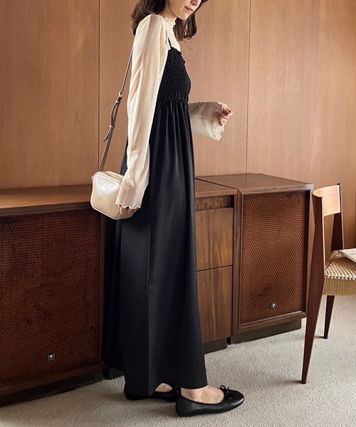 one after another NICE CLAUP（ワンアフターアナザーナイスクラップ）の「アソートバレエシューズ（バレエシューズ・レディース・ブラック/アイボリー・SMALL/LARGE/MEDIUM/X-LARGE）」の9枚目の写真