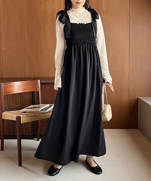 one after another NICE CLAUP（ワンアフターアナザーナイスクラップ）の「アソートバレエシューズ（バレエシューズ・レディース・ブラック/アイボリー・SMALL/LARGE/MEDIUM/X-LARGE）」の10枚目の写真