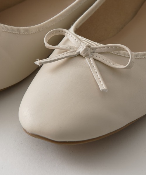 one after another NICE CLAUP（ワンアフターアナザーナイスクラップ）の「アソートバレエシューズ（バレエシューズ・レディース・ブラック/アイボリー・SMALL/LARGE/MEDIUM/X-LARGE）」の14枚目の写真