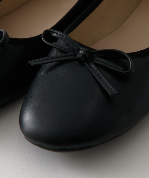 one after another NICE CLAUP（ワンアフターアナザーナイスクラップ）の「アソートバレエシューズ（バレエシューズ・レディース・ブラック/アイボリー・SMALL/LARGE/MEDIUM/X-LARGE）」の16枚目の写真