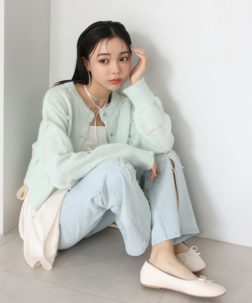 one after another NICE CLAUP（ワンアフターアナザーナイスクラップ）の「アソートバレエシューズ（バレエシューズ・レディース・ブラック/アイボリー・SMALL/LARGE/MEDIUM/X-LARGE）」の18枚目の写真