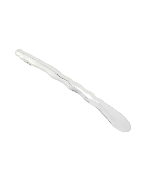 VIS（ビス）の「ニュアンスメタルラインバレッタ（バレッタ/ヘアクリップ・レディース・ゴールド/シルバー・FREE）」の6枚目の写真