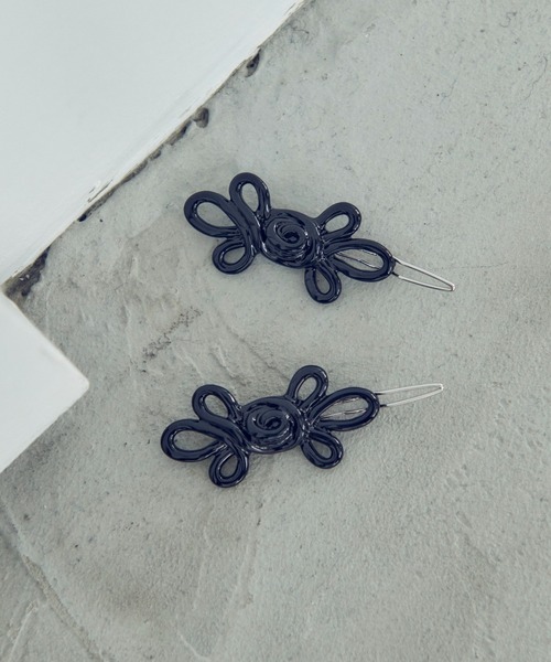 GOLDY（ゴールディ）の「テンプティング チャイナ ヘアピン（ヘアピン・レディース・シルバー/ブラック・FREE）」の2枚目の写真