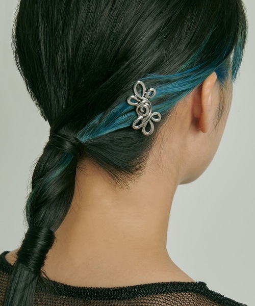 GOLDY（ゴールディ）の「テンプティング チャイナ ヘアピン（ヘアピン・レディース・シルバー/ブラック・FREE）」の6枚目の写真