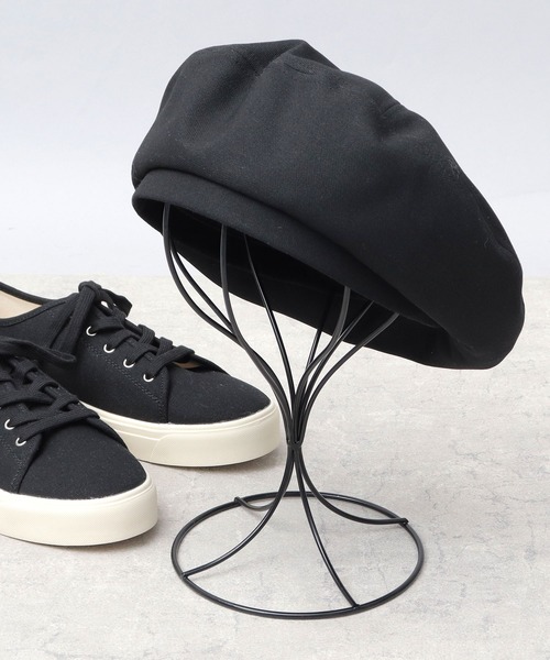 Mr.COVER（ミスターカバー）の「日本製 ホップサック ボリュームシルエット 4枚パネル ベレー帽（ハンチング/ベレー帽・メンズ・ベージュ/ブラック/グレー/ネイビー・FREE）」の14枚目の写真