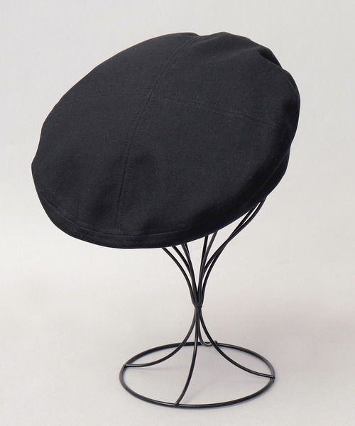 Mr.COVER（ミスターカバー）の「日本製 ホップサック ボリュームシルエット 4枚パネル ベレー帽（ハンチング/ベレー帽・メンズ・ベージュ/ブラック/グレー/ネイビー・FREE）」の19枚目の写真