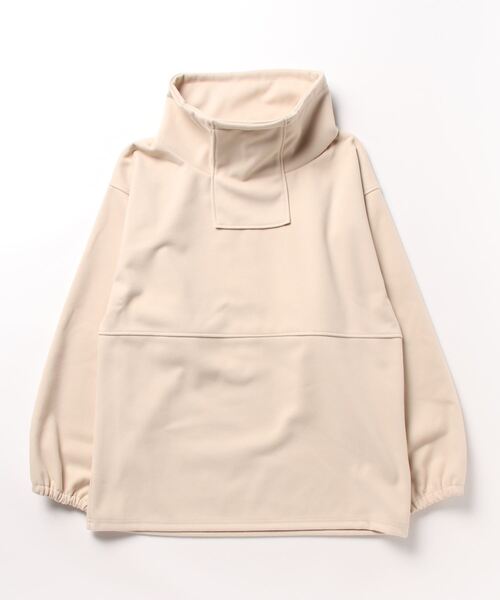 STYLEBLOCK(スタイルブロック)の「起毛カットソーハイネックプルオーバー(Tシャツ/カットソー・レディース・ブラック/ホワイト系その他/ブラウン・M)」の8枚目の写真