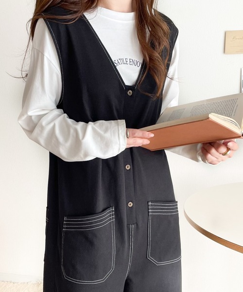 セール】《Javaジャバコラボ》一枚で上級カジュアルstyle。綿100％配色