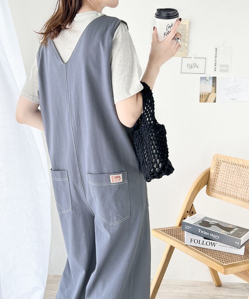 セール】《Javaジャバコラボ》一枚で上級カジュアルstyle。綿100％配色