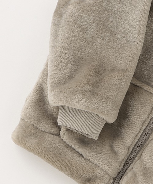 petit main（プティマイン）の「【WEB限定/ミッフィー】ファーブルゾン（ブルゾン・キッズ・ブラウン/モカ/アイボリー・120cm/90cm/130cm/100cm/80ｃｍ/110cm）」の5枚目の写真