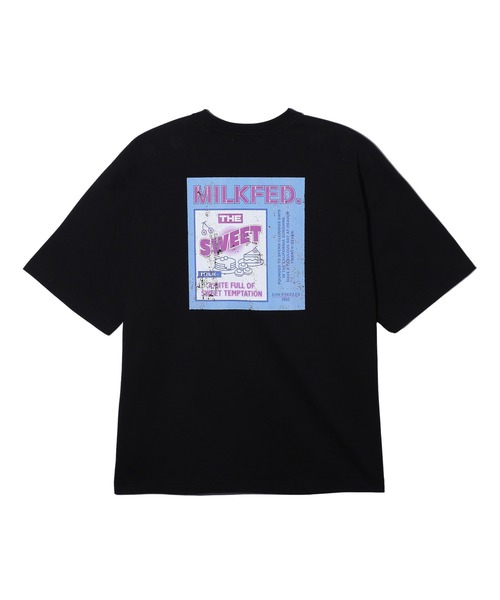 MILKFED.（ミルクフェド）の「THE SWEET MILKFED S/S TEE（Tシャツ/カットソー・レディース・ライトピンク/ホワイト/ブラック・L/M）」の7枚目の写真