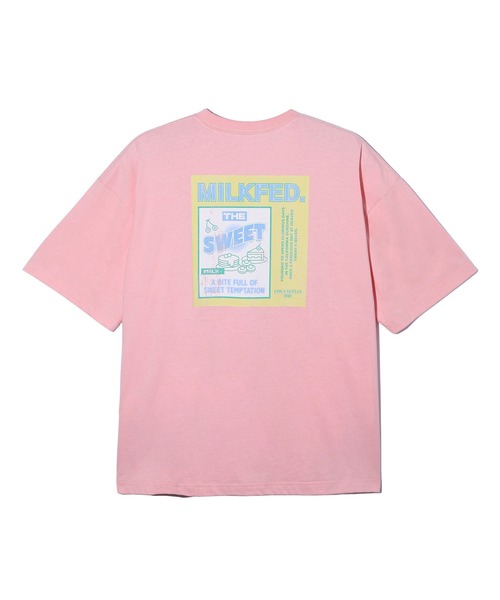 MILKFED.（ミルクフェド）の「THE SWEET MILKFED S/S TEE（Tシャツ/カットソー・レディース・ライトピンク/ホワイト/ブラック・L/M）」の5枚目の写真