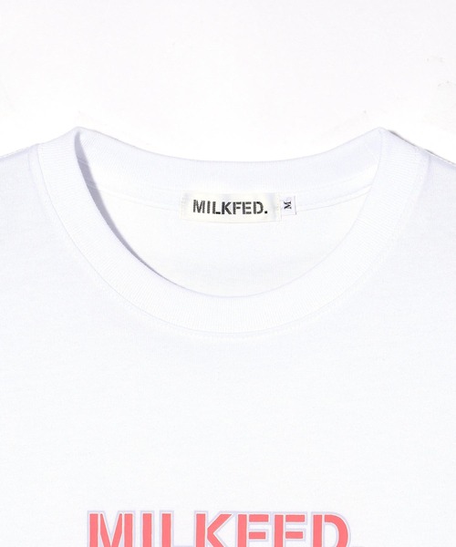 MILKFED.（ミルクフェド）の「THE SWEET MILKFED S/S TEE（Tシャツ/カットソー・レディース・ライトピンク/ホワイト/ブラック・L/M）」の10枚目の写真