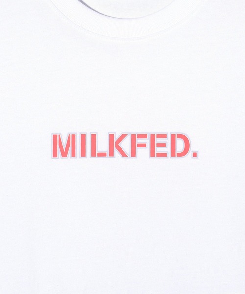MILKFED.（ミルクフェド）の「THE SWEET MILKFED S/S TEE（Tシャツ/カットソー・レディース・ライトピンク/ホワイト/ブラック・L/M）」の11枚目の写真