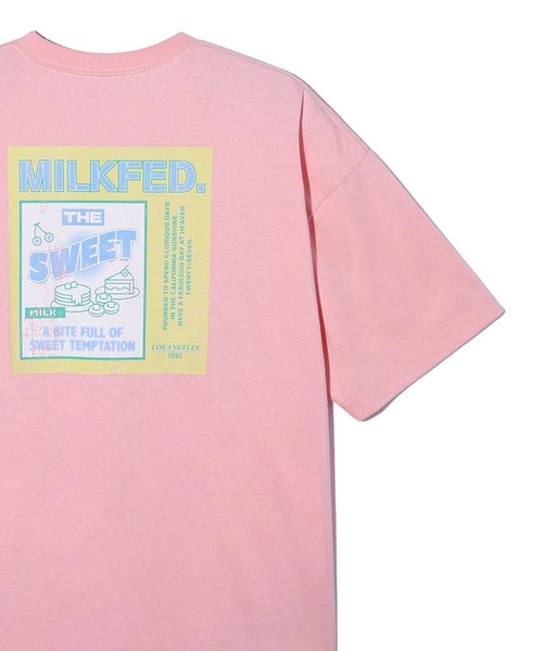 MILKFED.（ミルクフェド）の「THE SWEET MILKFED S/S TEE（Tシャツ/カットソー・レディース・ライトピンク/ホワイト/ブラック・L/M）」の18枚目の写真