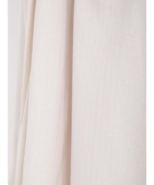 Samansa Mos2(サマンサ モスモス)の「【帯電防止】千鳥格子柄ギャザースカート(スカート・レディース・ブラック/ベージュ/イエロー・F)」の10枚目の写真