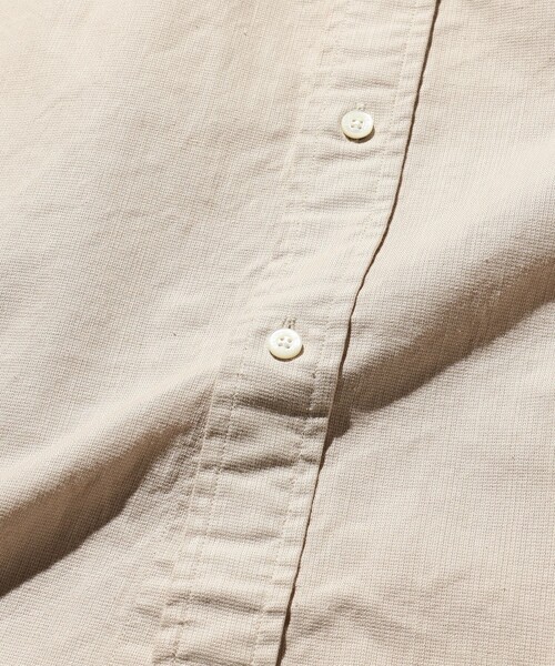 BEAMS PLUS(ビームスプラス)の「BEAMS PLUS / ガーメントダイ パナマ バンドカラー シャツ クラシックフィット(シャツ/ブラウス・メンズ・オリーブ/ミント/レッド系その他2/ブラウン系その他・L/M/S/XL)」の16枚目の写真