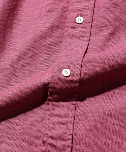 BEAMS PLUS(ビームスプラス)の「BEAMS PLUS / ガーメントダイ パナマ バンドカラー シャツ クラシックフィット(シャツ/ブラウス・メンズ・オリーブ/ミント/レッド系その他2/ブラウン系その他・L/M/S/XL)」の21枚目の写真