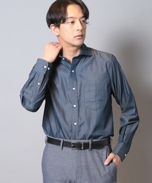 CROWDED CLOSET | コットンピンドットビジネスシャツ(シャツ/ブラウス)