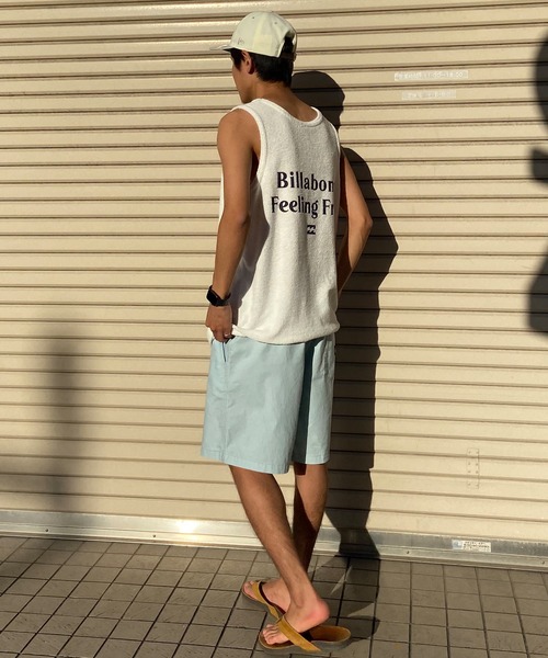 BILLABONG(ビラボン)の「BILLABONG/ビラボン タンクトップ バックプリント パイル セットアップ対応 BE011-352(タンクトップ・メンズ・グレー×ホワイト/オフホワイト/グレー・L/M)」の20枚目の写真