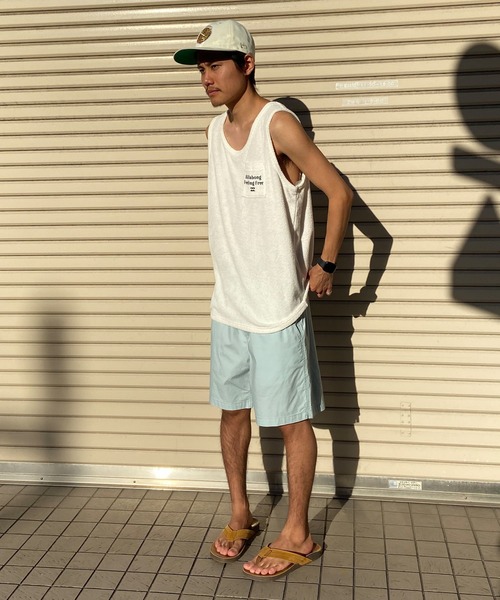BILLABONG(ビラボン)の「BILLABONG/ビラボン タンクトップ バックプリント パイル セットアップ対応 BE011-352(タンクトップ・メンズ・グレー×ホワイト/オフホワイト/グレー・L/M)」の18枚目の写真