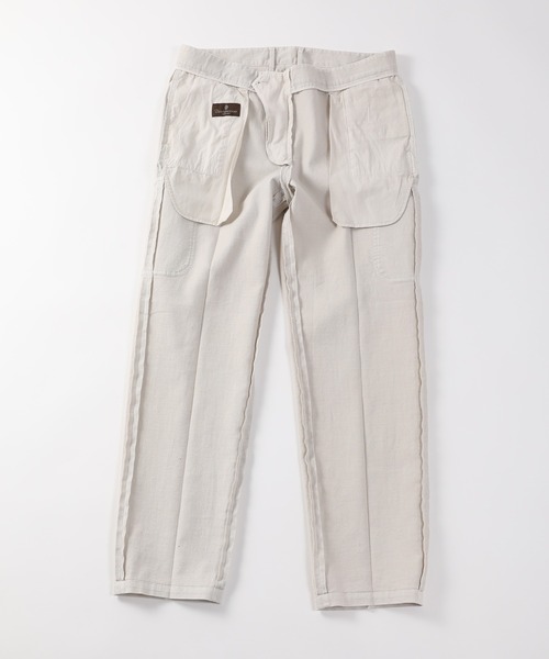 MEN'S BIGI(メンズビギ)の「コットンリネンストレッチカーゴパンツ(カーゴパンツ・メンズ・ワイン/ブラック/ベージュ・01/02/03/04)」の17枚目の写真