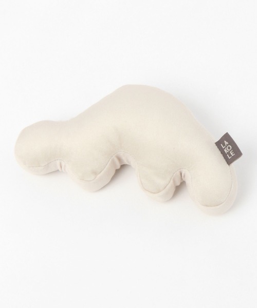 LAKOLE(ラコレ)の「ぬいぐるみトイ(M) / 100009(ペット用おもちゃ・レディース・アイボリー/グリーン/チャコール・FREE)」の2枚目の写真