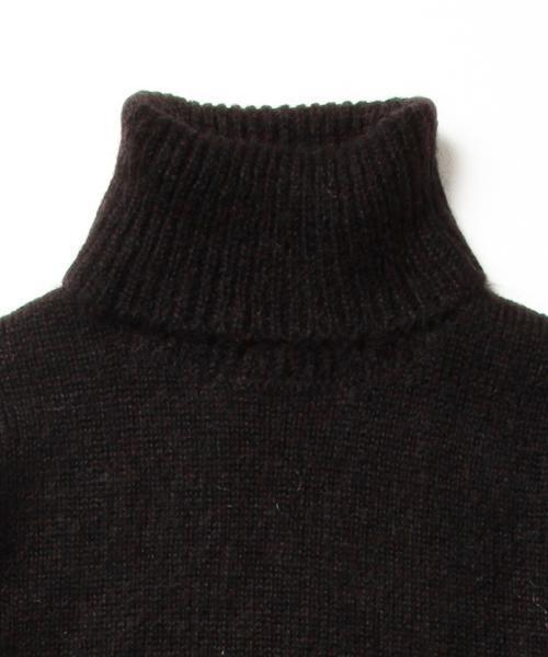 BEAMS（ビームス）の「VAPORIZE /  モヘヤ タートルネック ニット（ニット/セーター・メンズ・ブルー/レッド/ブラック/オフホワイト・LARGE/MEDIUM/SMALL）」の15枚目の写真