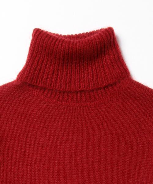 BEAMS（ビームス）の「VAPORIZE /  モヘヤ タートルネック ニット（ニット/セーター・メンズ・ブルー/レッド/ブラック/オフホワイト・LARGE/MEDIUM/SMALL）」の19枚目の写真