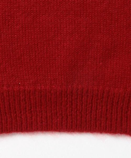 BEAMS（ビームス）の「VAPORIZE /  モヘヤ タートルネック ニット（ニット/セーター・メンズ・ブルー/レッド/ブラック/オフホワイト・LARGE/MEDIUM/SMALL）」の12枚目の写真