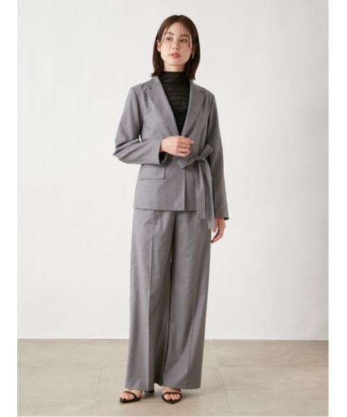 SNIDEL(スナイデル)の「ストレートワイドパンツ(その他パンツ・レディース・グレー/チェック/アイボリー・0/1)」の15枚目の写真